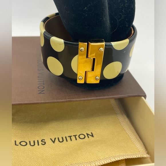 Louis Vuitton + Yayoi Kusama Infinity Dots Cuff Bracelet - Picture 3 of 8